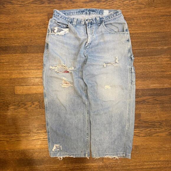 Faded Glory Carpenter Jeans (Light-Wash) - Picture 1 of 7